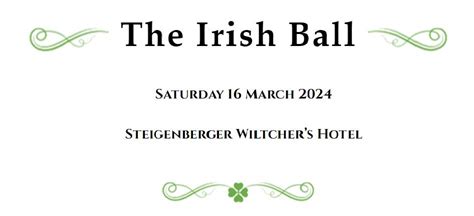 The Irish Charity Ball 2024 .